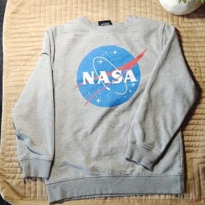 NASA Grey Sweatshirt with NASA Meatball Logo